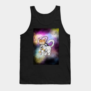 Space Cat Tank Top